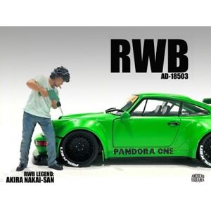 American Diorama - Figures - RWB Legend Akira Nakai-San Drilling Figure 1:18 - Image 6