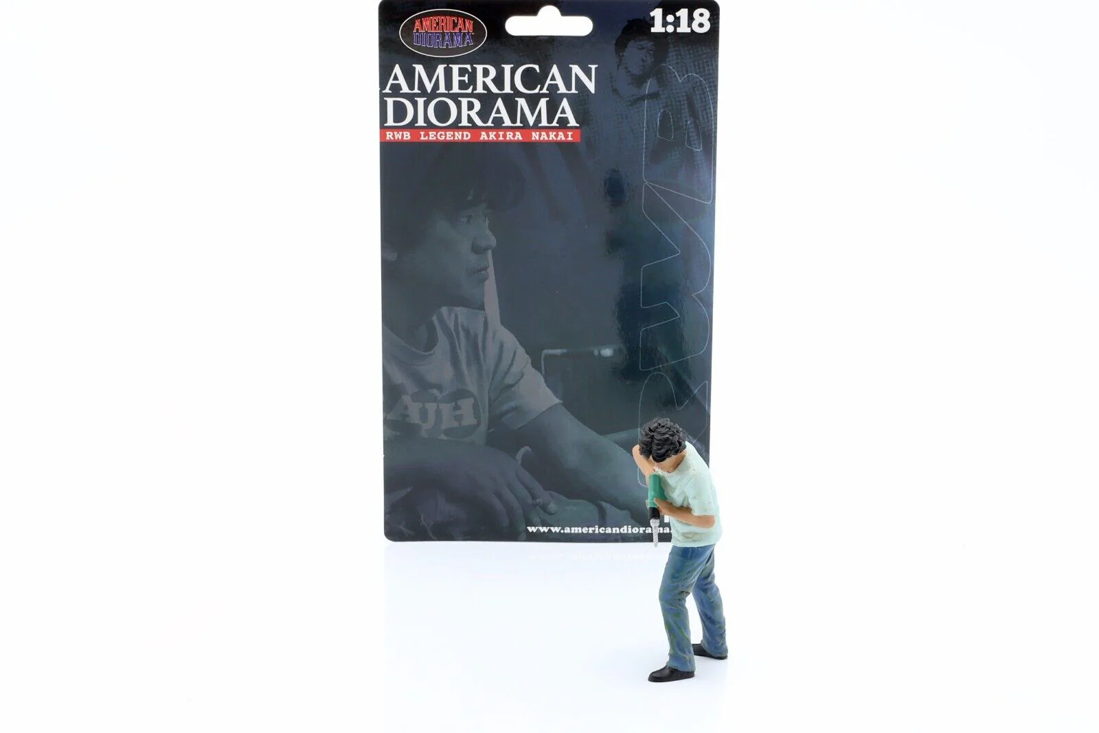 American Diorama - Figures - RWB Legend Akira Nakai-San Drilling Figure 1:18 - Image 7