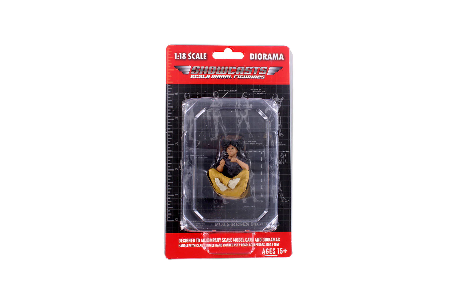 American Diorama - Figures - RWB Legend Akira Nakai-San Sitting Figure 1:18 - Image 8