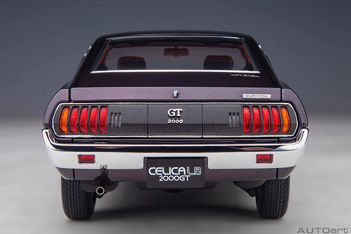 AUTOart 1973 Toyota Celica Liftback 2000GT (RA25) Dark Purple Metallic 1:18 - Image 6