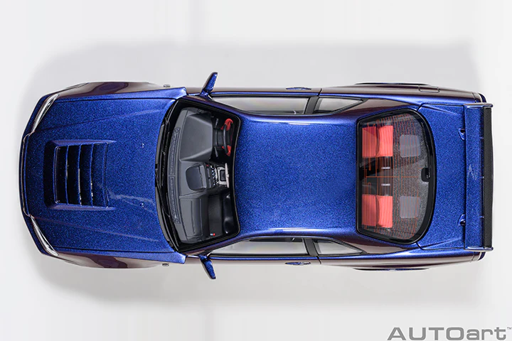 AUTOart 2001 Nissan Skyline GT-R (R34) Z-Tune Midnight Purple 1:18 - Image 9
