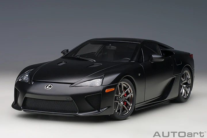 AUTOart 2012 Lexus LFA Matte Black 1:18 - Image 19