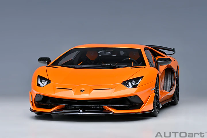 AUTOart 2016 Lamborghini Aventador SVJ Arancio Atlas (Pearl Orange) 1:18 - Image 18
