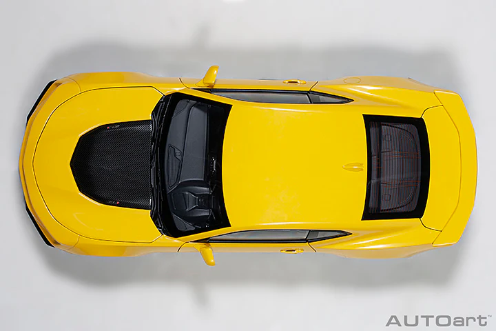 AUTOart 2017 Chevy Camaro ZL1 Bright Yellow 1:18 - Image 7