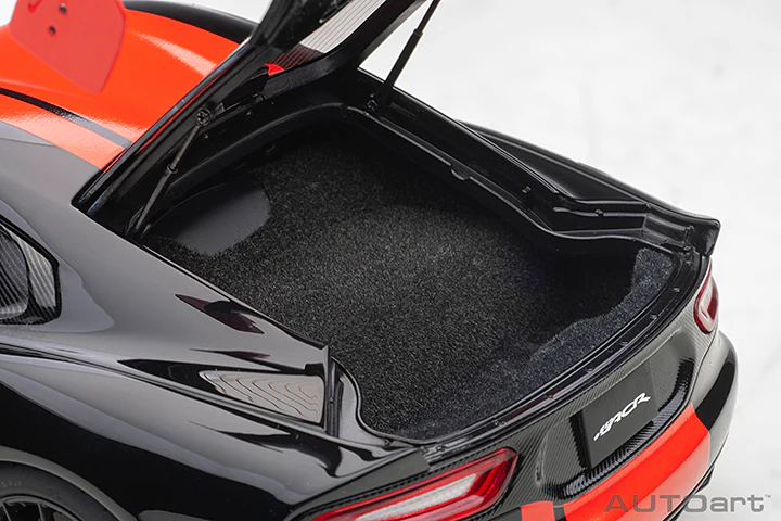 AUTOart 2017 Dodge Viper GTS-R Commemorative Edition ACR Black w/ Red Stripes 1:18 - Image 11