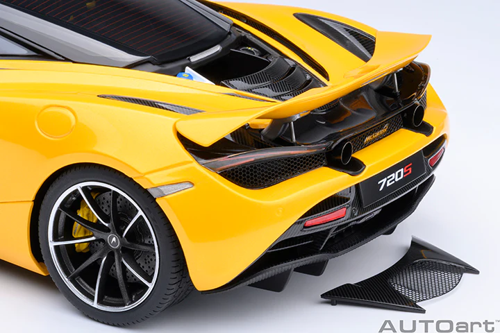 AUTOart 2017 Mclaren 720S Volcano Yellow 1:18 - Image 10