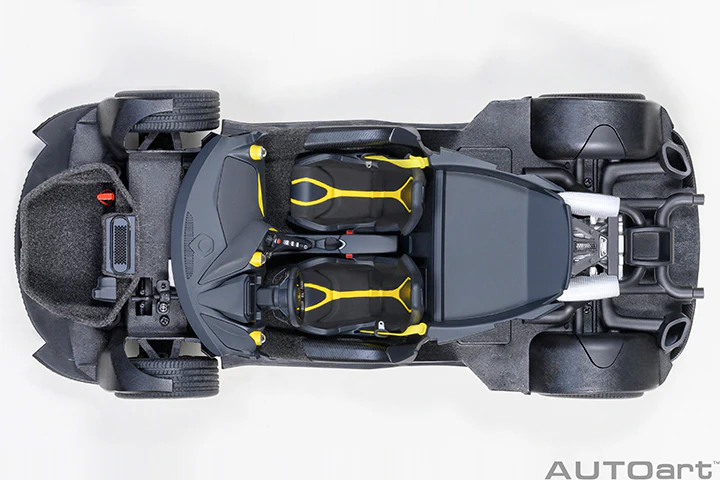 AUTOart 2017 Mclaren 720S Volcano Yellow 1:18 - Image 14