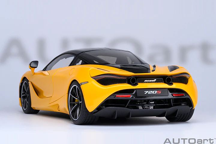 AUTOart 2017 Mclaren 720S Volcano Yellow 1:18 - Image 19