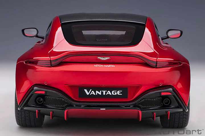 AUTOart 2019 Aston Martin Vantage Hyper Red w/ Carbon Roof 1:18 - Image 6