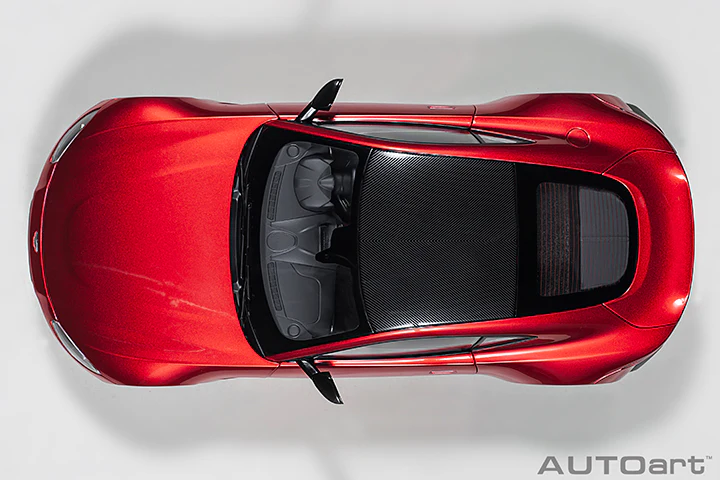 AUTOart 2019 Aston Martin Vantage Hyper Red w/ Carbon Roof 1:18 - Image 7