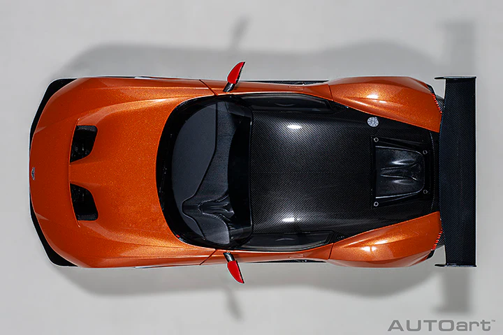 AUTOart 2019 Aston Martin Vulcan Madagascar Orange 1:18 - Image 7