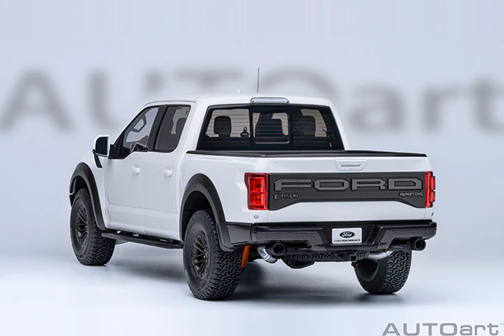 AUTOart 2019 Ford F-150 Raptor Supercrew Oxford White 1:18 - Image 20