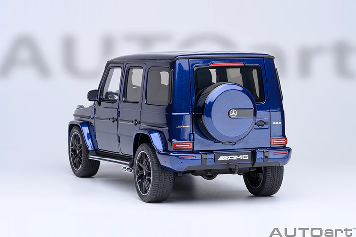AUTOart 2019 Mercedes-Benz G63 AMG 4x4 G-Class Brilliant Blue Metallic 1:18 - Image 21