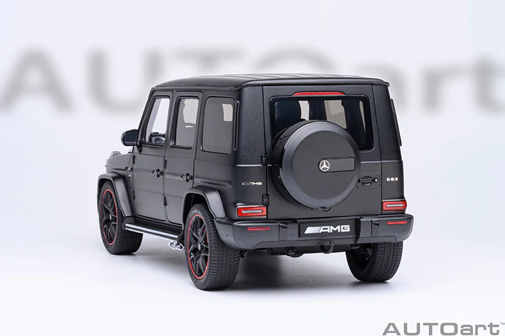 AUTOart 2019 Mercedes-Benz G63 AMG 4x4 G-Class Designo Night Black Magno 1:18 - Image 21