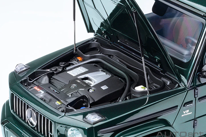 AUTOart 2019 Mercedes-Benz G63 AMG 4x4 G-Class Emerald Green Metallic 1:18 - Image 11