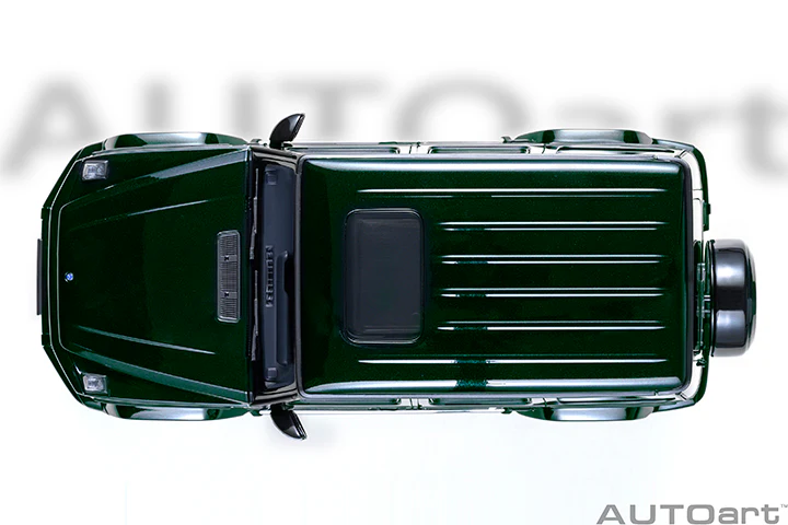 AUTOart 2019 Mercedes-Benz G63 AMG 4x4 G-Class Emerald Green Metallic 1:18 - Image 7