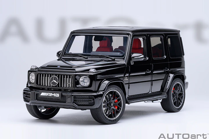AUTOart 2019 Mercedes-Benz G63 AMG 4x4 G-Class Gloss Black 1:18 - Image 18