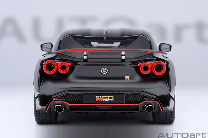 AUTOart 2020 Nissan GT-R (R50) by Italdesign Black w/ Matte Black & Red 1:18 - Image 6