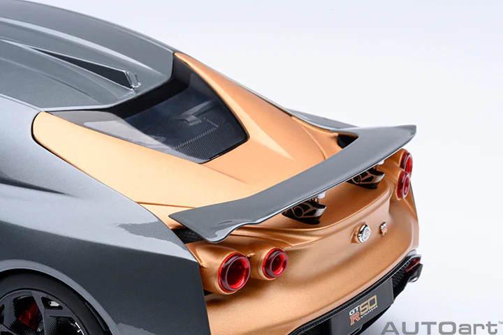 AUTOart 2020 Nissan GT-R (R50) by Italdesign Goodwood Version Liquid Kinetic Grey 1:18 - Image 13