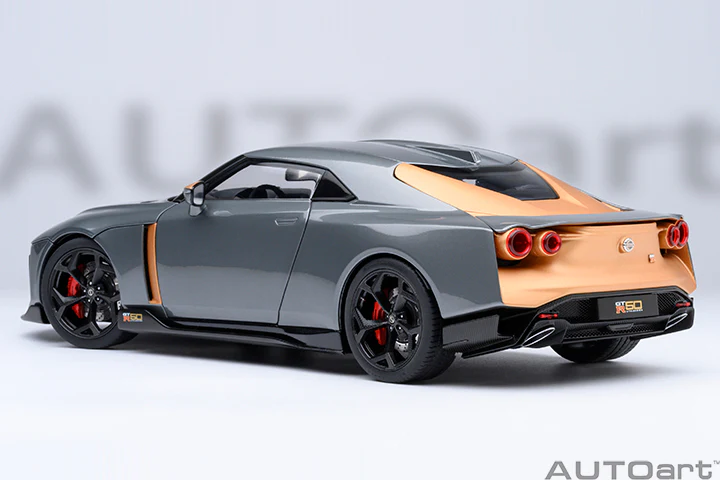 AUTOart 2020 Nissan GT-R (R50) by Italdesign Goodwood Version Liquid Kinetic Grey 1:18 - Image 2
