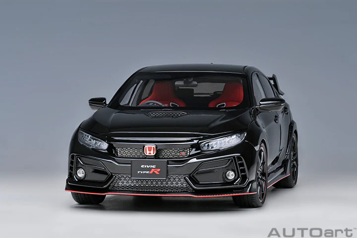 AUTOart 2021 Honda Civic Type R (FK8) Crystal Black Pearl 1:18 - Image 18