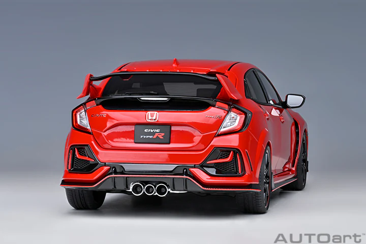 AUTOart 2021 Honda Civic Type R (FK8) Flame Red 1:18 - Image 19