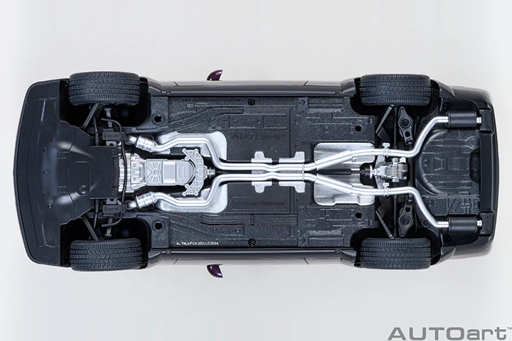 AUTOart 2022 Dodge Challenger SRT Jailbreak Hellraisin (Purple Metallic) 1:18 - Image 8