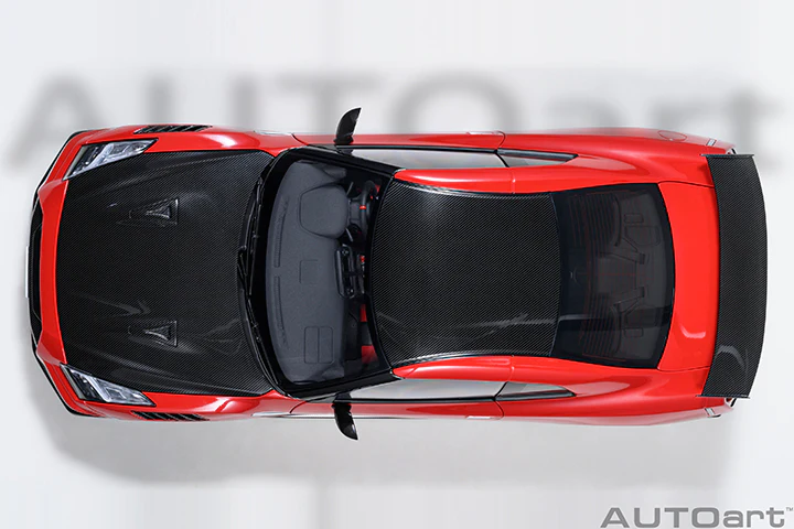 AUTOart 2022 Nissan Skyline GT-R (R35) Nismo Special Edition Vibrant Red 1:18 - Image 9