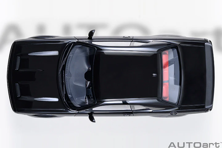 AUTOart 2023 Dodge Challenger SRT Super Stock Pitch Black 1:18 - Image 7