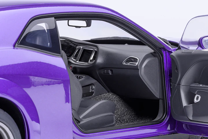 AUTOart 2023 Dodge Challenger SRT Super Stock Plum Crazy (Purple) 1:18 - Image 11