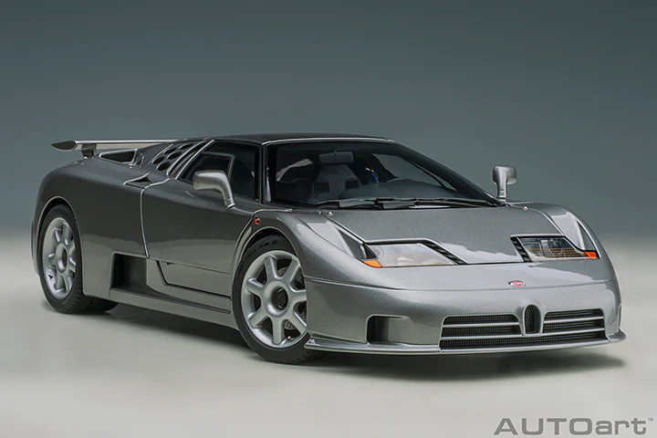 AUTOart Bugatti EB110 SS Grigio Metalizzatto (Silver) 1:18 - Image 14