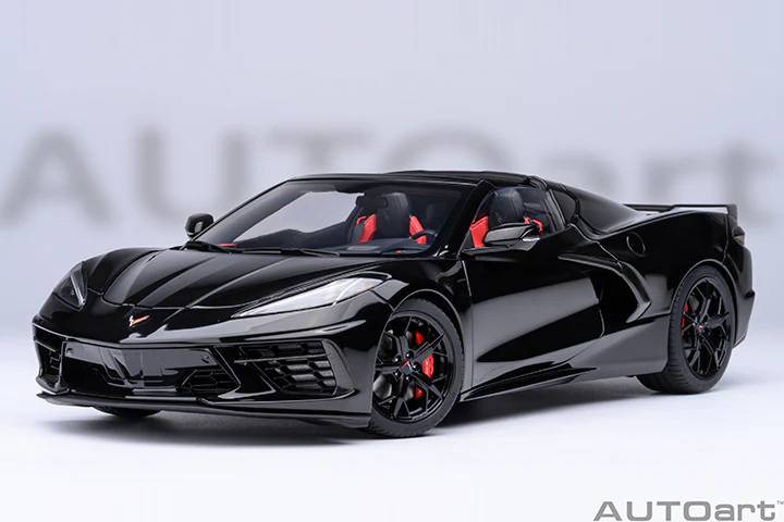 AUTOart Chevy Corvette C8 Z51 Black 1:18 - Image 20