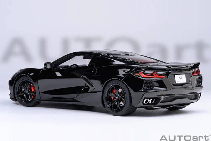 AUTOart Chevy Corvette C8 Z51 Black 1:18 - Image 4