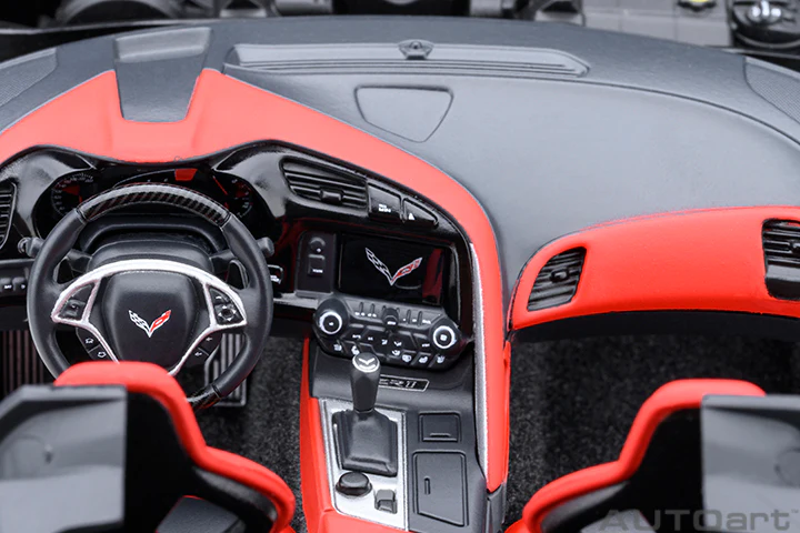 AUTOart Chevy Corvette ZR1 Gloss Black 1:18 - Image 14