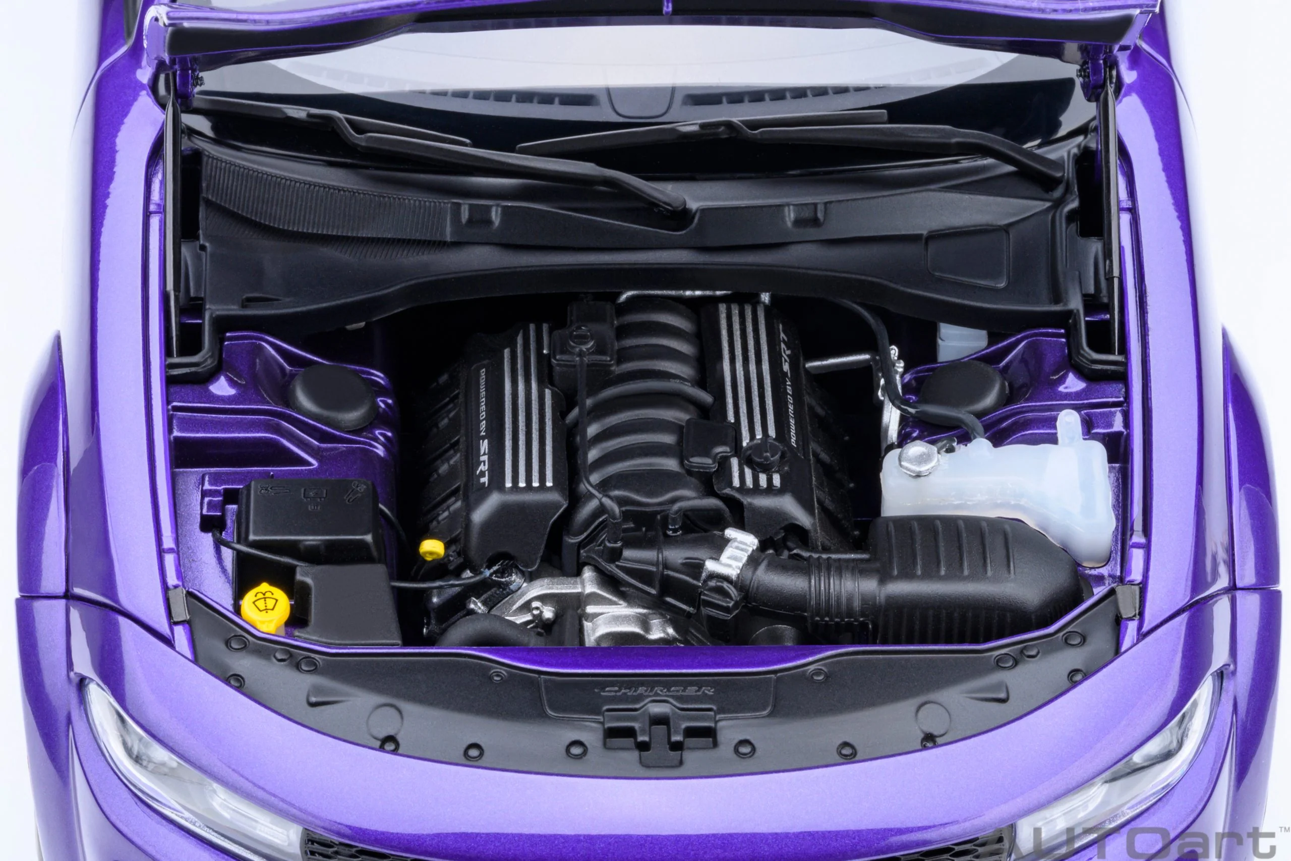 AUTOart Dodge Charger R/T Scat Pack Widebody Plum Crazy Purple 1:18 - Image 12