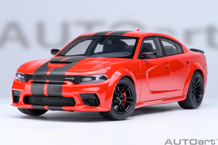 AUTOart Dodge Charger R/T Scat Pack Widebody Torred (Red) 1:18 - Image 19
