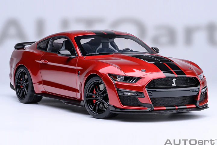 AUTOart Ford Shelby Mustang GT500 Rapid Red 1:18 - Image 17