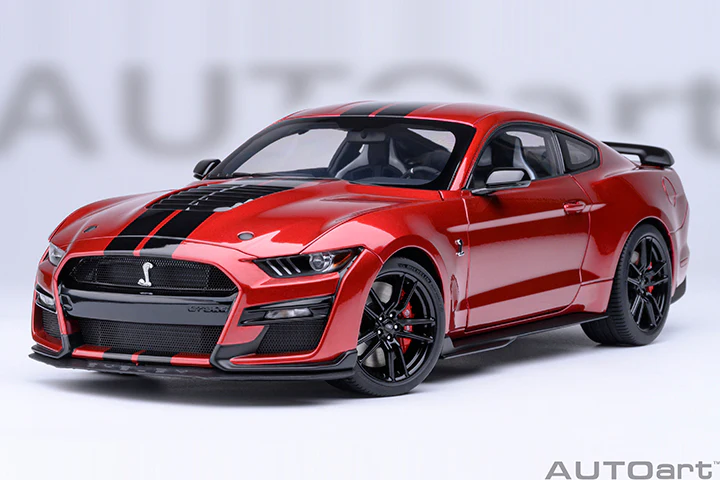 AUTOart Ford Shelby Mustang GT500 Rapid Red 1:18 - Image 18