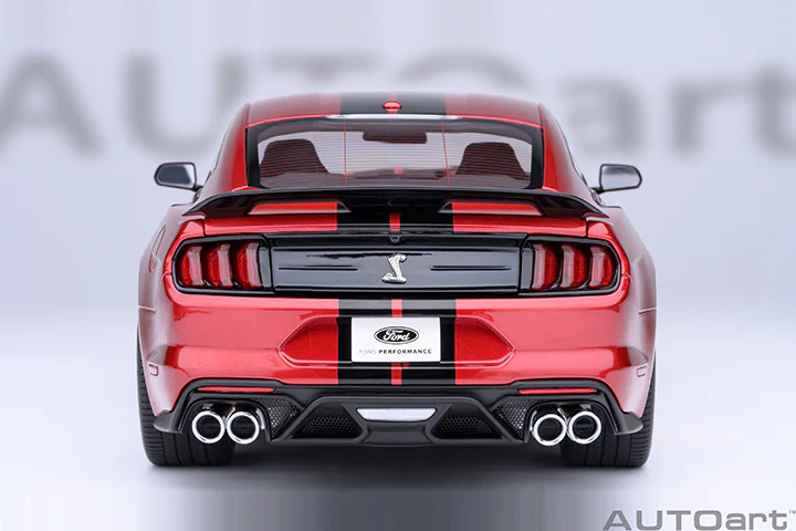 AUTOart Ford Shelby Mustang GT500 Rapid Red 1:18 - Image 6