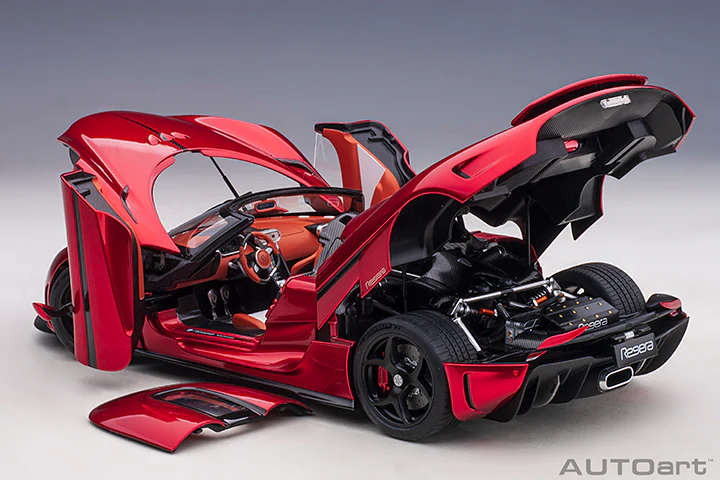 AUTOart Koenigsegg Regera Candy Red 1:18 - Image 16