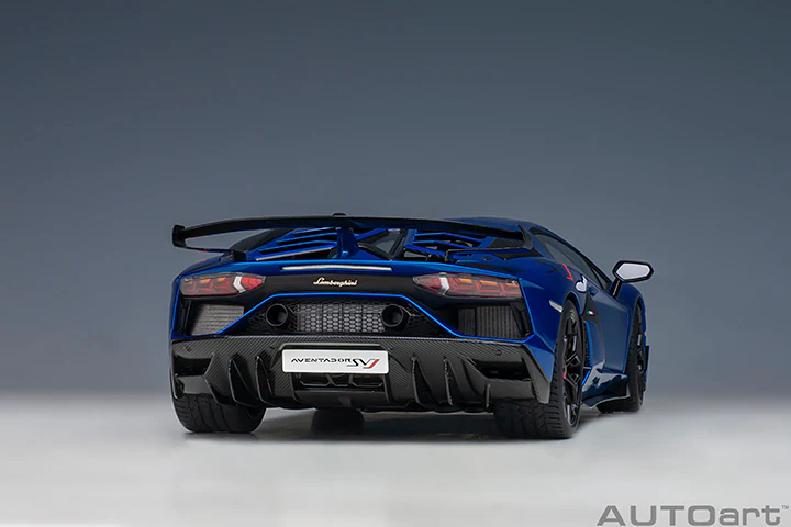 AUTOart Lamborghini Aventador SVJ Blu Nethuns (Metallic Blue) 1:18 - Image 17
