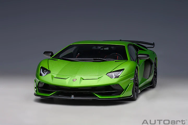 AUTOart Lamborghini Aventador SVJ Verde Alceo (Matte Green) 1:18 - Image 16