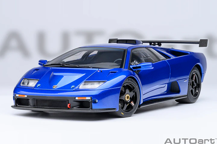 AUTOart Lamborghini Diablo GTR Monterey Blue 1:18 - Image 18