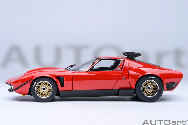 AUTOart Lamborghini Miura SVR Jota Red 1:18 - Image 2