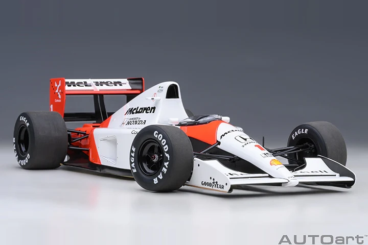 AUTOart Mclaren (w/ Logo) Honda MP4/6 No 1 Japanese GP 1991 Senna 1:18 - Image 20
