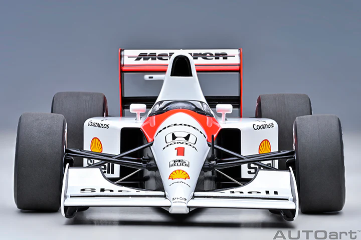 AUTOart Mclaren (w/ Logo) Honda MP4/6 No 1 Japanese GP 1991 Senna 1:18 - Image 6
