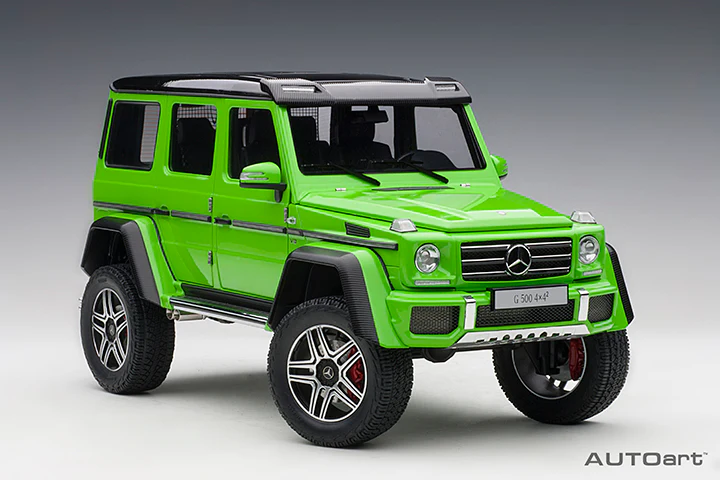 AUTOart Mercedes-Benz G500 4x4 2 G-Class Alien Green 1:18 - Image 15