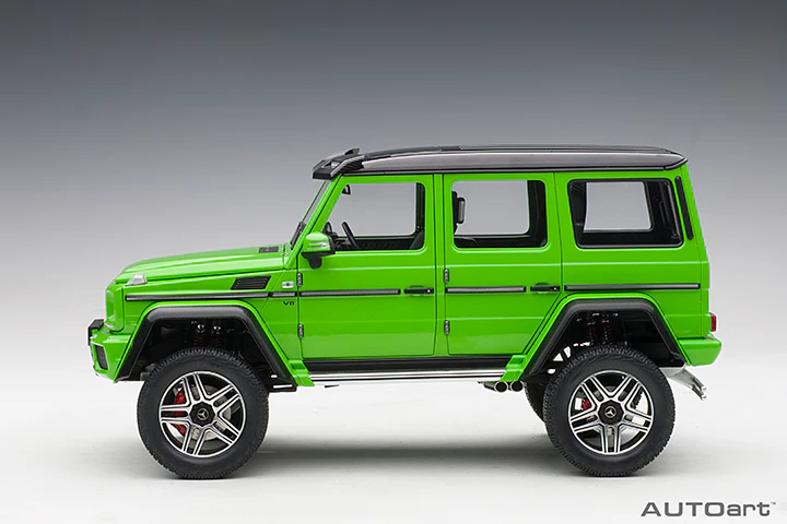 AUTOart Mercedes-Benz G500 4x4 2 G-Class Alien Green 1:18 - Image 4
