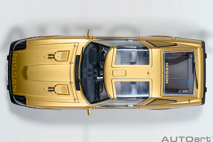 AUTOart 1979 Nissan Fairlady Z (S130) Seibu-Keisatsu Super Z Gold & Black 1:18 - Image 8