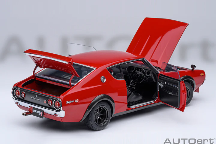 AUTOart Nissan Skyline 2000 GT-R (KPGC110) Z-Tune Red 1:18 - Image 16